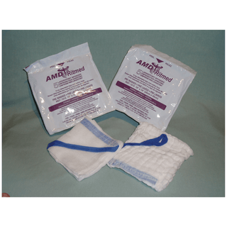AMD MEDICOM LAPAROTOMY SPONGES - Laparotomy Sponge, 12" x 12", 4-Ply, Prewashed, 5/pk, 40 pk/cs | Quantity - 1x CS