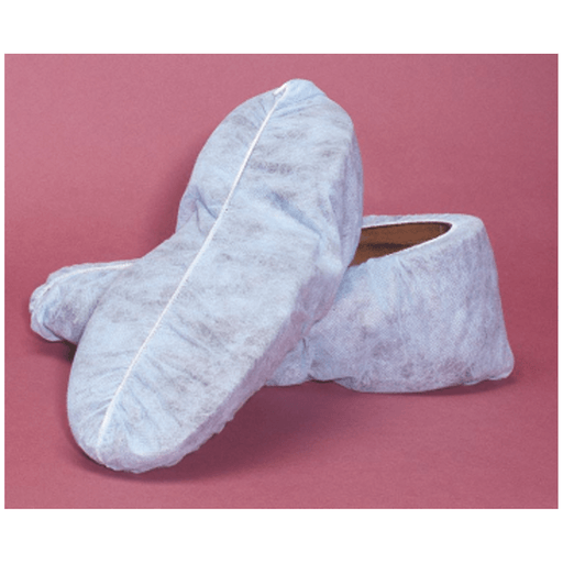 AMD MEDICOM SHOE COVERS - Shoe Cover, Regular, Blue, 100/bx, 3 bx/cs (75 cs/plt) | Quantity - 1x CS