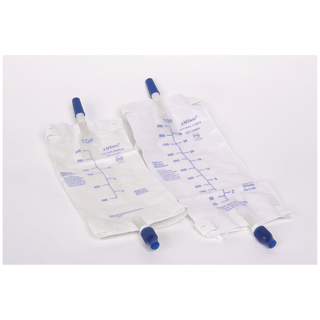 AMSINO AMSURE URINARY LEG BAGS - Accessories: 18" Flexible PVC Extension Tube For Leg Bags or Drainage Bags, Kink Resistant, Adapter & Protective Cap, Packaged Straight in Poly Pouch, 50/cs (112 cs/plt)  | Quantity - 1x CS