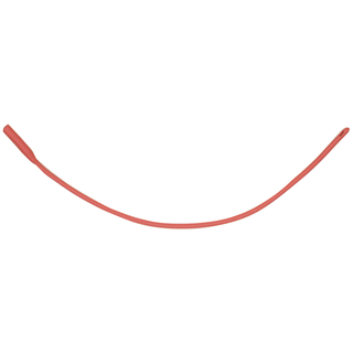 AMSINO AMSURE URETHRAL RED RUBBER CATHETER - Red Rubber Urethral Catheter, 8FR, 100/bx | Quantity - 1x BX