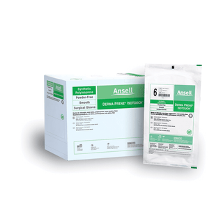 ANSELL GAMMEX NON-LATEX PI SURGICAL GLOVES - Surgical Gloves, 100% Synthetic Polyisoprene, No Natural Rubber, Sterile, Powder Free (PF), Surgical, Size 7, 50 pr/bx, 4 bx/cs (US Only) | Quantity - 1x CS
