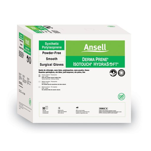 ANSELL MICRO-TOUCH PLUS STERILE SINGLES GLOVES - Exam Gloves, Sterile, Latex, Powder Free, Large, 100/bx, 4 bx/cs  (To Be DISCONTINUED) | Quantity - 1x CS