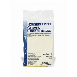 ANSELL HOUSEKEEPING GLOVES - Housekeeping Gloves, X-Large, 12" Length, 1 pr/pkg, 12 pr/bx, 12 bx/cs (US Only) (To Be DISCONTINUED) | Quantity - 1x CS