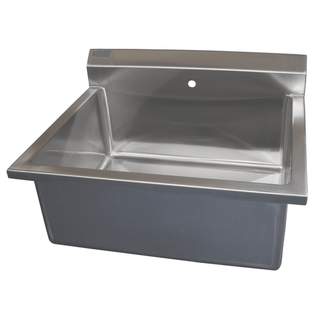 D.R.E. AVANTE DRE SCRUB SINKSINGLE STATIONSingle Scrub Sink, Stainless Steel Wall Mount, with Rounded Corners and 12" Backsplash30"L x 19.75"D x 22.56"H (Freight Terms are Prepaid & Add to Invoice-Contact Vendor for Specifics) | Quantity - 1x EA