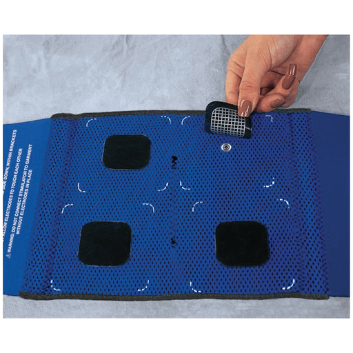 AXELGAARD ULTRASTIM GARMENT & PAD - Back Garment Kit Contains: (1) L/XL Back Garment, (4) UltraStim Electrodes 2"x2" & (4) Black Snap Adapters (024104) | Quantity - 1x EA