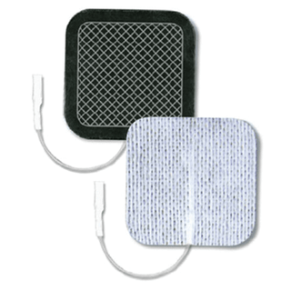 AXELGAARD ULTRASTIM WIRE ELECTRODES - UltraStim Wire Electrode, 2" x 2" Square, 4/pk, 10 pk/bg, 1 bg/cs (Minimum Expiry Lead is 90 days) | Quantity - 1x CS