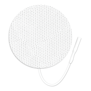 AXELGAARD ULTRASTIM X ELECTRODES - ULTRASTIM Cloth Electrode, 2", Round, White, 4/pk, 10 pk/bg, 1 bg/cs (091951) | Quantity - 1x CS