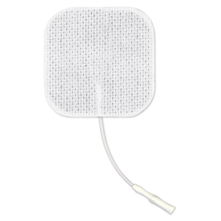 AXELGAARD ULTRASTIM X ELECTRODES - ULTRASTIM Cloth Electrode, 2" x 2", Square, White, 4/pk, 10 pk/bg, 1 bg/cs (091952) | Quantity - 1x CS