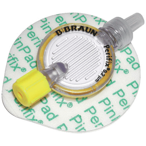 B BRAUN EPIDURAL CATHETER CONNECTORS - PERIFIX PinPad Securement Device For PERIFIX 0.22 Micron Flat Epidural Filter, 25/cs (Rx) (Item is Non-Returnable) (Continental US+HI Only) | Quantity - 1x CS