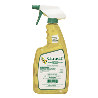 BEAUMONT CITRUS II GERMICIDAL DEODORIZING CLEANER - Deodorizing Cleaner, 22 oz Spray Bottle, 12/cs | Quantity - 1x CS