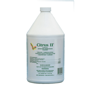 BEAUMONT CITRUS II GERMICIDAL DEODORIZING CLEANER - Deodorizing Cleaner, Gallon Refill, 4/cs (36 cs/plt) | Quantity - 1x CS