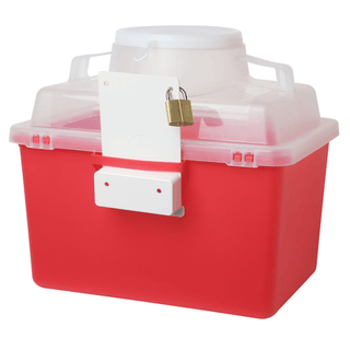 BD SHARPS COLLECTOR ACCESSORIES - Glove Box Cabinet, 6/cs(Drop Ship Requires Pre-Approval) | Quantity - 1x CS