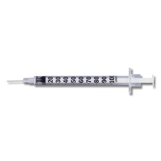 EMBECTA INSULIN SYRINGES & NEEDLES - Insulin Syringe w/ Ultra-Fine Needle, 31G x 5/16", 0.3mL,  Unit, 100/bx, 5 bx/cs (Continental US Only) (Drop Ship Requires Pre-Approval) | Quantity - 1x CS