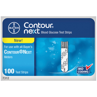 ASCENSIA CONTOUR NEXT EZ BLOOD GLUCOSE MONITORING SYSTEM - Blood Glucose Test Strips, 25/btl (Minimum Expiry Lead is 90 days) (Continental US+HI, PR Only) | Quantity - 1x BTL