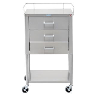 BLICKMAN TABLES - Saturn Table, 20"W x 34"H x 16"D, (3) Drawers (DROP SHIP ONLY) | Quantity - 1x EA