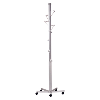 BLICKMAN IV STANDS - IV Stand, 2 Hook w/Thumb Operated Slide Lock w/5 Leg Base (DROP SHIP ONLY) | Quantity - 1x EA