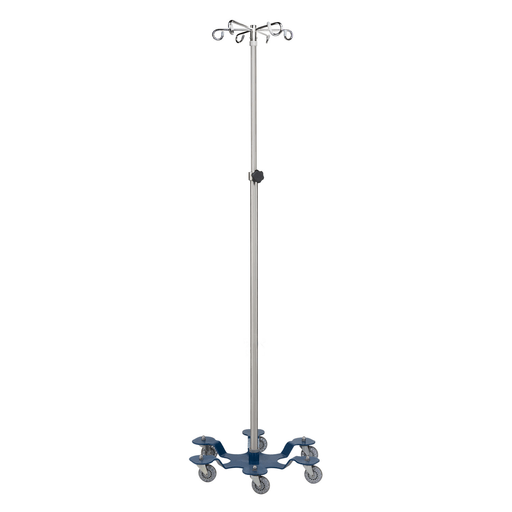 BLICKMAN IV STANDSIV Stand, 6 Hook, 6 Leg, Powder Coated Low Center of Gravity Base | Quantity - 1x EA