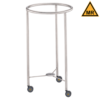 BLICKMAN HAMPERS - Hamper 18" DIA Round Foot Operated Pneumatic Top Stainless Steel (DROP SHIP ONLY) | Quantity - 1x EA