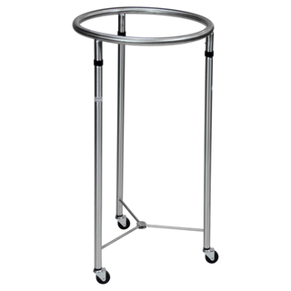 BLICKMAN HAMPERS - Hamper 18" DIA Round Foot Operated Pneumatic Top Stainless Steel (DROP SHIP ONLY) | Quantity - 1x EA