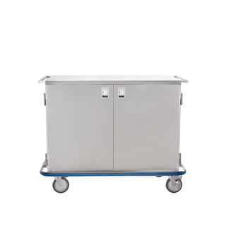 BLICKMAN CASE CARTS - Maxi Case Cart 52"W x 40 1/2"H x 29"D, (1) Heavy Duty Wire Rollout Shelf, (2) Doors, No Center Stile (DROP SHIP ONLY) | Quantity - 1x EA