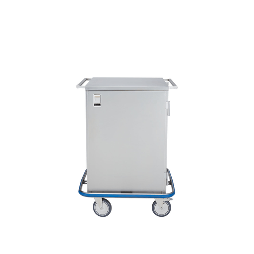 BLICKMAN CASE CARTS - Ultra Space Saver Case Cart 42"W x 55 1/2"H x 29"D, (2) Stainless Steel Wire Pullout Shelves, (1) Door (DROP SHIP ONLY) | Quantity - 1x EA