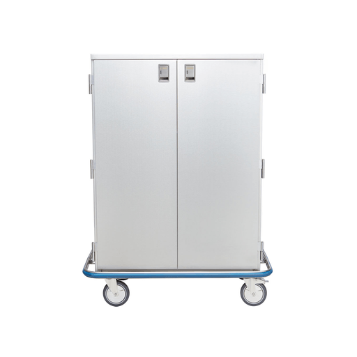 BLICKMAN CASE CARTS - Ultra Space Saver Case Cart 42"W x 55 1/2"H x 29"D, (2) Stainless Steel Wire Pullout Shelves, (1) Door (DROP SHIP ONLY) | Quantity - 1x EA