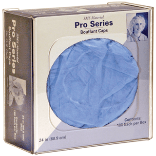 MARKETLAB BOWMAN BOUFFANT/SHOE COVER DISPENSERS - Bouffant/ Shoe Cover Dispenser Holds One Box of Bouffant Caps or Shoe Covers, Clear PETG Plastic, Keyholes For Wall Mounting, 11 3/8"W  x 11"H x 5"D (Made in USA) | Quantity - 1x EA