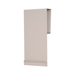 MARKETLAB BOWMAN ACCESSORIESDoor Hanger, Hooks Over A Door with a Thickness No Greater Than 2 7/16" to Hold Personal Protection Organizers, Quartz Powder Coated Steel, 5"W x 12 1/8"H x 2"D (Made In USA) | Quantity - 1x EA