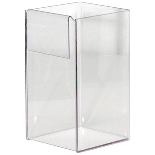 MARKETLAB BOWMAN PROTECTION ORGANIZER - Storage Caddy, Clip-On, Holds A Variety Of Medical Supplies, Clips to the Side of Protection Organizers Greater Than 4" Deep, Clear PETG Plastic, 4 13/16"W x 8 1/8"H x 5 1/16"D (Made in USA) | Quantity - 1x EA