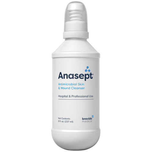 BRAVIDA MEDICAL ANASEPT SKIN & WOUNDAnasept Antimicrobial Skin & Wound Cleanser, 8oz, Finger Sprayer, 12/cs (234 cs/plt) | Quantity - 1x CS