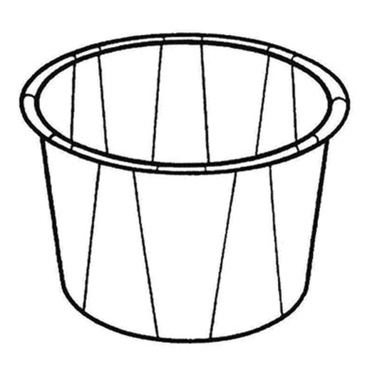 BUNZL/GENPAK MED CUPS - Paper Med Cup, 1 oz, White, 250/slv, 20 slv/cs (DROP SHIP ONLY) ($1250 Minimum Order Mix & Match with Prepaid Freight to Remain at $1250) (Freight Added to Any Order Outside of Bunzl's Delivery Area) | Quantity - 1x CS