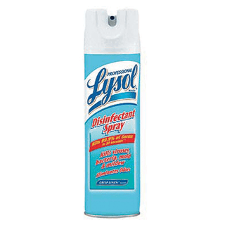 BUNZL/RECKITT LYSOL PROFESSIONAL DISINFECTANT SPRAYDisinfecting Spray, 19 oz, Crisp Linen, 12/cs ($1250 Minimum Order Mix & Match with Prepaid Freight to Remain at $1250) (Freight Added to Any Order Outside of Bunzl's Delivery Area) | Quantity - 1x CS