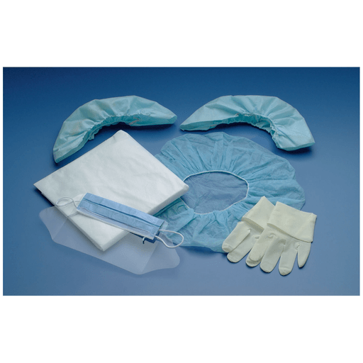 BUSSE STAFF PROTECTION KIT - Protection Kit, Full Back Gown, 20/cs | Quantity - 1x CS