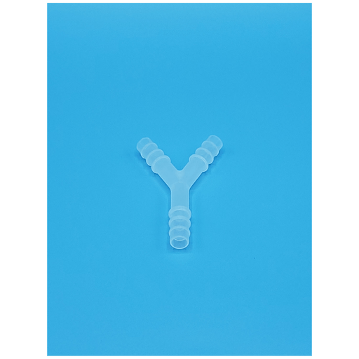 BUSSE CONNECTORS FOR PLASTIC TUBING - Y Connector, 8-11mm, 3/8", Clean, 50/bx, 500/cs | Quantity - 1x CS