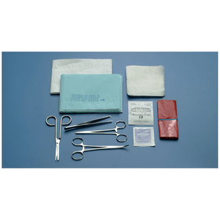 BUSSE DELUXE WOUND CLOSURE INSTRUMENT TRAY - Deluxe Instrument Tray, Sterile, 20/cs (US Only) | Quantity - 1x CS