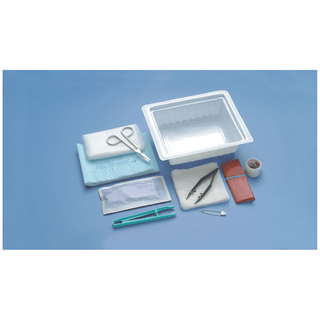 BUSSE DRESSING CHANGE TRAY WITH INSTRUMENTS - Dressing Change Tray, Sterile, 20/cs (36 cs/plt) (US Only) | Quantity - 1x CS