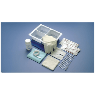 BUSSE TRACHEOSTOMY CARE SET - Tracheostomy Care Set, Hydrogen Peroxide, 1 Pair Gloves, 1 Polylined Drape, Sterile, 20/cs (US Only) | Quantity - 1x CS