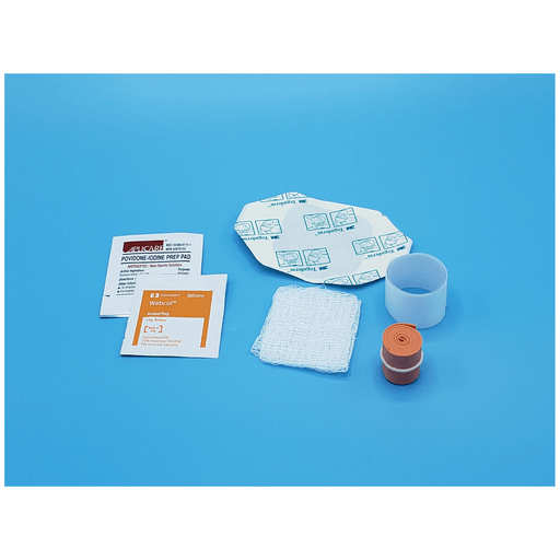 BUSSE IV START KITS - IV Start Kit, Tegaderm Dressing, (1) Alcohol Prep Pad, (1) PVP Prep Pad, Sterile, 50/cs (US Only) | Quantity - 1x CS