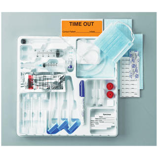 BUSSE SAFETY-DELUXE MYELOGRAM TRAY - Myelogram Tray, 22G x 3" Spinal Needle, 10/cs (US Only) | Quantity - 1x CS