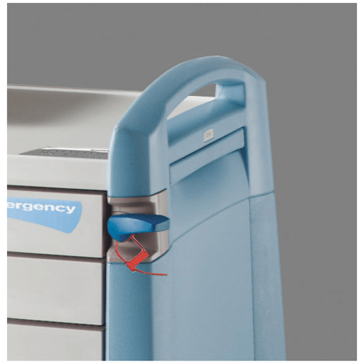 CAPSA HEALTHCARE AVALO MEDICAL CART ACCESSORIES - Upgrade, Am Handle Right, Emerg Red, Standard Cart (DROP SHIP ONLY) | Quantity - 1x EA