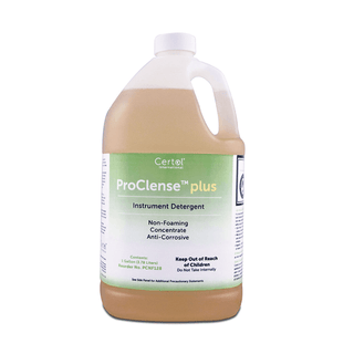 CERTOL PROCLENSE PLUS - Instrument Detergent, 1 Gallon Bottle, 1 oz Pump, 4/cs | Quantity - 1x CS