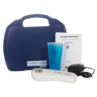 COMPASS HEALTH US 1000 3RD EDITION PORTABLE ULTRASOUND DEVICE - Ultrasound Unit, Comes Complete with: Device, Carrying Case, AC Adaptor, Ultrasound Gel, and Instruction Manual, Basic Assembly Required, 6 Month Warranty (092886) | Quantity - 1x EA
