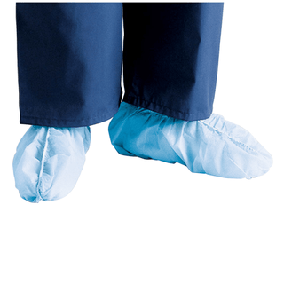 CARDINAL HEALTH CONVERTORS SHOE COVERS - Shoe Cover, Anti-Skid, Polypropylene, Universal, Blue, 100/bx, 4 bx/cs (Continental US Only) | Quantity - 1x CS