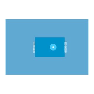 CARDINAL HEALTH CONVERTORS TIBURON DRAPES - Extremity Drape, 28 x 45, Absorbent, 2 1/2 Circular Elastic Fenestration, Cord-holding Tabs, 12/cs | Quantity - 1x CS