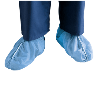 CARDINAL HEALTH CONVERTORS SHOE COVERS - Shoe Cover, Polypropylene, Universal, Blue, 100/bx, 4 bx/cs | Quantity - 1x CS