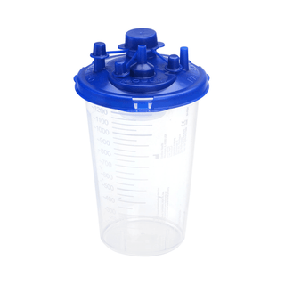 CARDINAL HEALTH MEDI-VAC GUARDIAN SUCTION CANISTERS - Suction Canister, 1200cc, 40/cs (Continental US Only) (Item on Manufacturer Backorder - Inventory Limited when Available) | Quantity - 1x CS