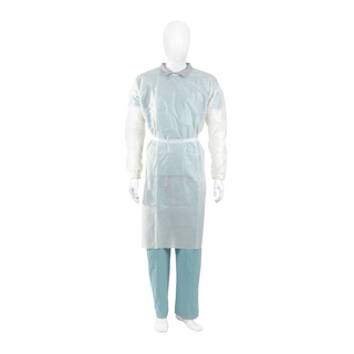 CARDINAL HEALTH ISOLATION AND COVER GOWNSIsolation Gown, SMS, with (2) Tape Tabs, Yellow, X-Large, 10/pk, 10 pk/cs (On Vendor AllocationAvailibility May Be Limited) | Quantity - 1x CS