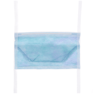 CARDINAL HEALTH ASTM LEVEL 3 PROCEDURE & SURGICAL MASKS - Surgical Mask, Tie-On, Pleated, Foam Anti-Fog, Integrated Eyeshield, Mediterranean Blue, 25/bx, 4 bx/cs(On Vendor Allocation - Availibility May Be Limited) | Quantity - 1x CS