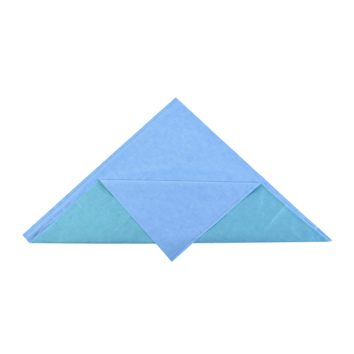 CARDINAL HEALTH SMS TWO-COLOR OR SINGLE LAYER STERILIZATION WRAP - Wrap, Sterilization, CH100, 30 x 30, Two-Color, Blue/Green, SMS, 144/cs | Quantity - 1x CS