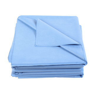 CARDINAL HEALTH SMS TWO-COLOR OR SINGLE LAYER STERILIZATION WRAP - Wrap, Sterilization, CH100, 30 x 30, Two-Color, Blue/Green, SMS, 144/cs | Quantity - 1x CS